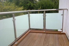 VSG Glas Milchglas