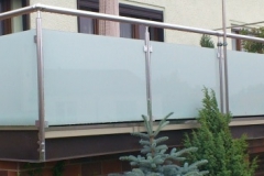 VSG Glas Milchglas