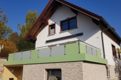 Edelstahl-Trespa