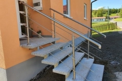 Treppengeländer Edelstahl