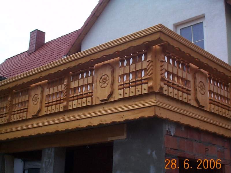 Rustikale Geländer - Balkonbau-Abdichtung-Sanierung-Geländer