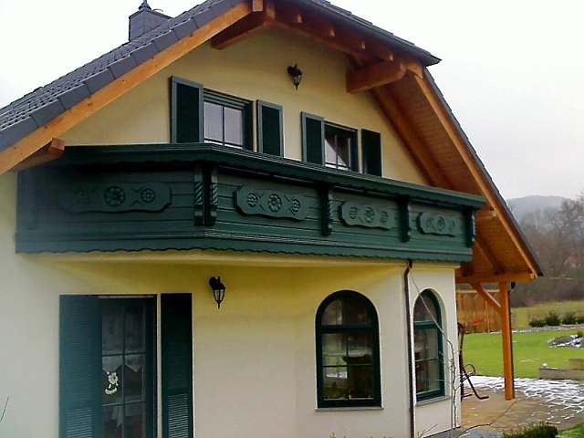 Rustikale Geländer - Balkonbau-Abdichtung-Sanierung-Geländer